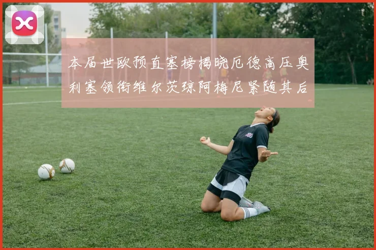 本届世欧预直塞榜揭晓厄德高压奥利塞领衔维尔茨琼阿梅尼紧随其后